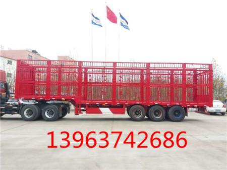 倉(cāng)柵式運(yùn)輸半掛車(chē)